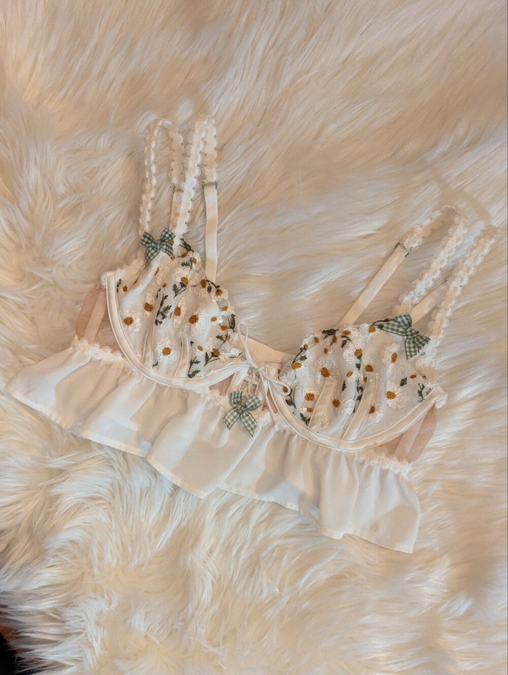 For Love And Lemons Daisy Bra Top XS